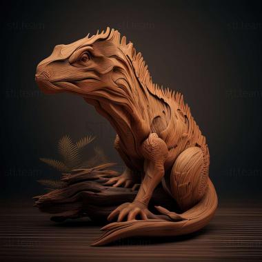 3D model Campyloneurus longitergum (STL)